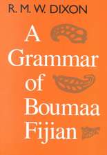 A Grammar of Boumaa Fijian