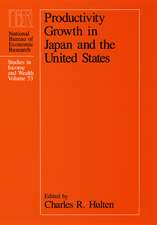 Productivity Growth in Japan and the United States