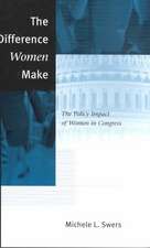 The Difference Women Make: The Policy Impact of Women in Congress