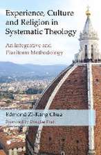 Experience, Culture and Religion in Systematic Theology