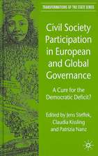 Civil Society Participation in European and Global Governance: A Cure for the Democratic Deficit?