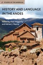 History and Language in the Andes