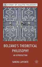 Bolzano's Theoretical Philosophy: An Introduction