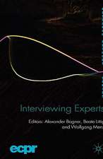 Interviewing Experts