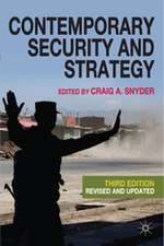 Contemporary Security and Strategy