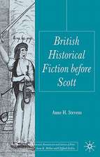 British Historical Fiction before Scott