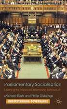 Parliamentary Socialisation: Learning the Ropes or Determining Behaviour?