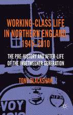 Working-Class Life in Northern England, 1945-2010: The Pre-History and After-Life of the Inbetweener Generation