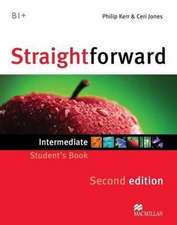 Jones, C: Straightforward 2nd Edition Intermediate Level Stu