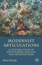 Modernist Articulations