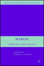 Byron: Heritage and Legacy