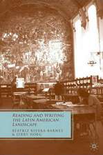 Reading and Writing the Latin American Landscape