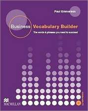 Business Vocabulary Builder Intermediate Students Book & CD Pack