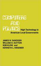 Computers and Politics – High Technology in American Local Governments