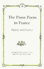 The Prose Poem in France