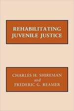 Rehabilitating Juvenile Justice (Paper)