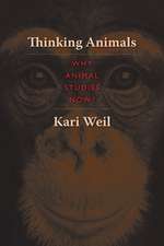 Thinking Animals – Why Animal Studies Now?