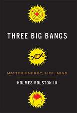 Three Big Bangs – Matter–Energy, Life, Mind