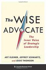 The Wise Advocate – The Inner Voice of Strategic Leadership