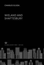 Wieland and Shaftesbury