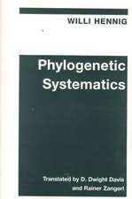 Phylogenetic Systematics