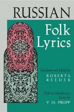 Russian Folk Lyrics