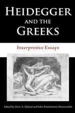 Heidegger and the Greeks – Interpretive Essays