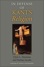 In Defense of Kant`s Religion