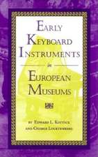 Early Keyboard Instruments in European Museums