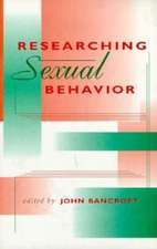 Researching Sexual Behavior – Methodological Issues