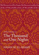 A Motif Index of The Thousand and One Nights