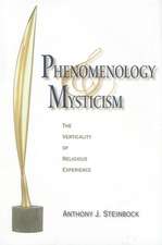 Phenomenology and Mysticism – The Verticality of Religious Experience