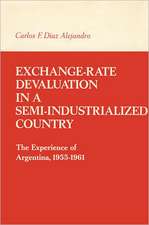 Exchange–Rate Devaluation in a Semi—Industrialized Country