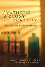 Synthetic Biology and Morality – Artificial Life and the Bounds of Nature