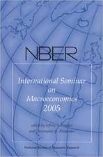 NBER International Seminar on Macroeconomics 2005