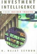 Investment Intelligence from Insider Trading