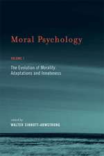 Moral Psychology V 1 – The Evolution of Morality – Adaptation and Innateness