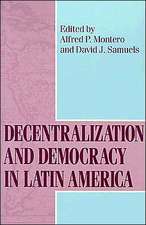 Decentralization and Democracy in Latin America