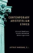 Contemporary Aristotelian Ethics – Alasdair MacIntyre, Martha Nussbaum, Robert Spaemann