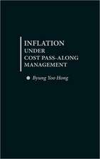 Inflation Under Cost Pass-Along Management