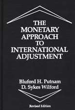 The Monetary Approach to International Adjustment