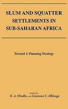 Slum and Squatter Settlements in Sub-Saharan Africa: Towards a Planning Strategy