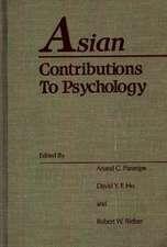 Asian Contributions to Psychology