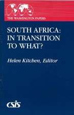 South Africa: In Transition to What?