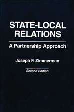 State-Local Relations: A Partnership Approach