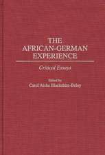 The African-German Experience