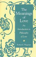 The Meanings of Love: An Introduction to Philosophy of Love