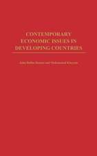 Contemporary Economic Issues in Developing Countries