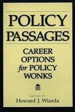 Policy Passages: Career Options for Policy Wonks