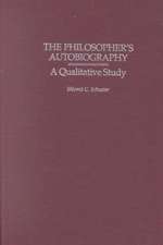 The Philosopher's Autobiography: A Qualitative Study